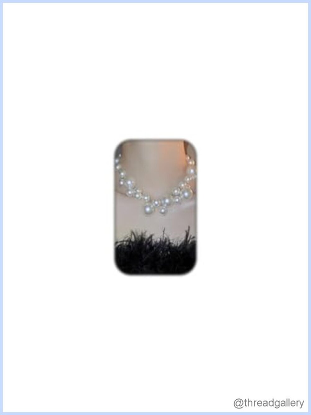 Chunky Pearl Choker Necklace Statement Wedding Party Jewelry Gift